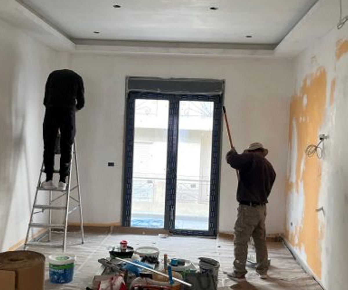 Βάψιμο Κατοικιών, Μονοκατοικιών, Πολυκατοικιών